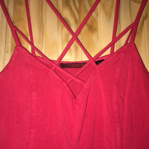 BKE strappy peplum top - Picture 2 of 4